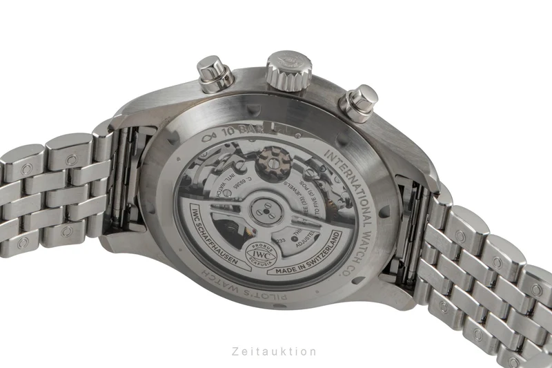 IWC Fliegerchronograph chronograph steel automatic men's watch IW378004 [2604519]