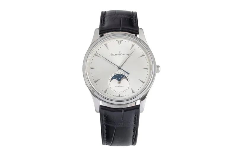 Jaeger LeCoultre Master Ultra Thin steel automatic men's watch Q1368420 176.8.64.S LP: 12200EUR [2604678]