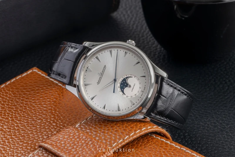 Jaeger LeCoultre Master Ultra Thin steel automatic men's watch Q1368420 176.8.64.S LP: 12200EUR [2604678]