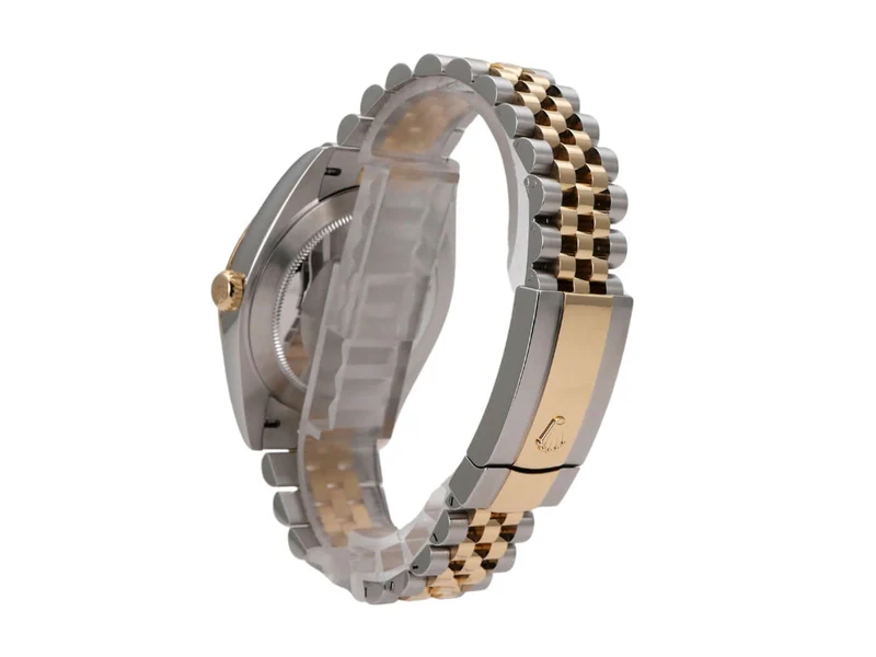 Rolex Datejust 41 Edelstahl Gelbgold 126333 Silber Jubile-Band