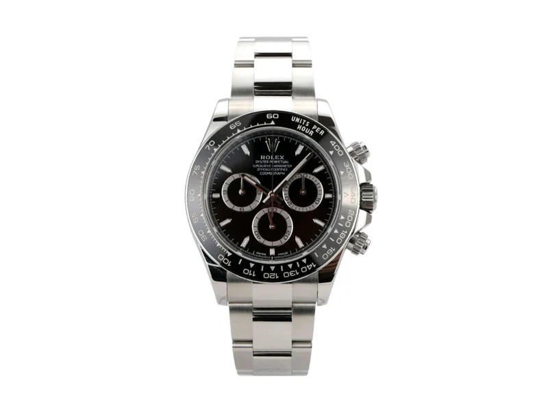 Rolex Daytona Edelstahl 126500LN Schwarz
