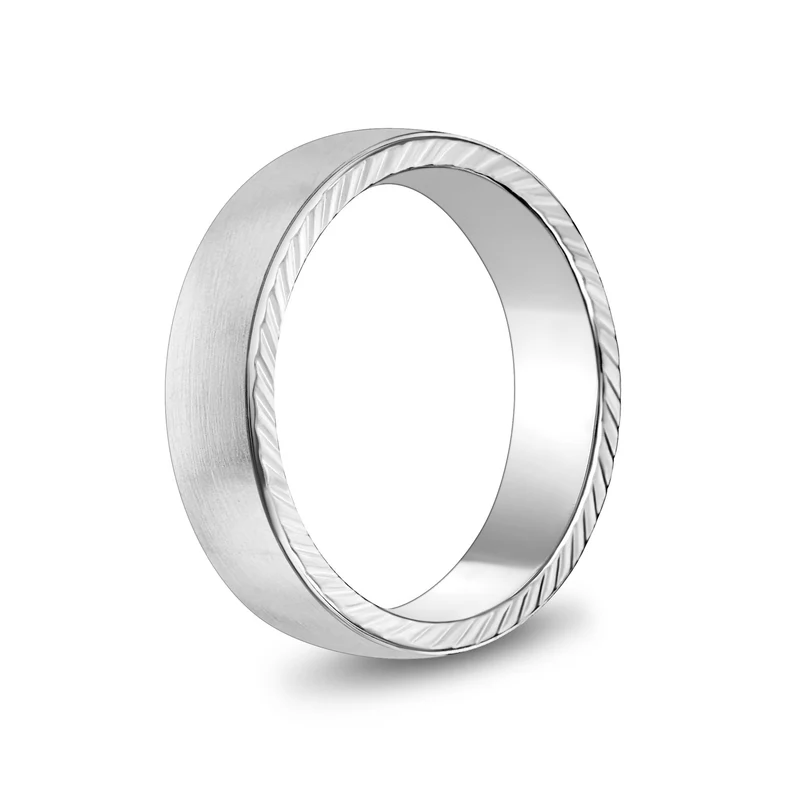 6mm mattes flaches Band