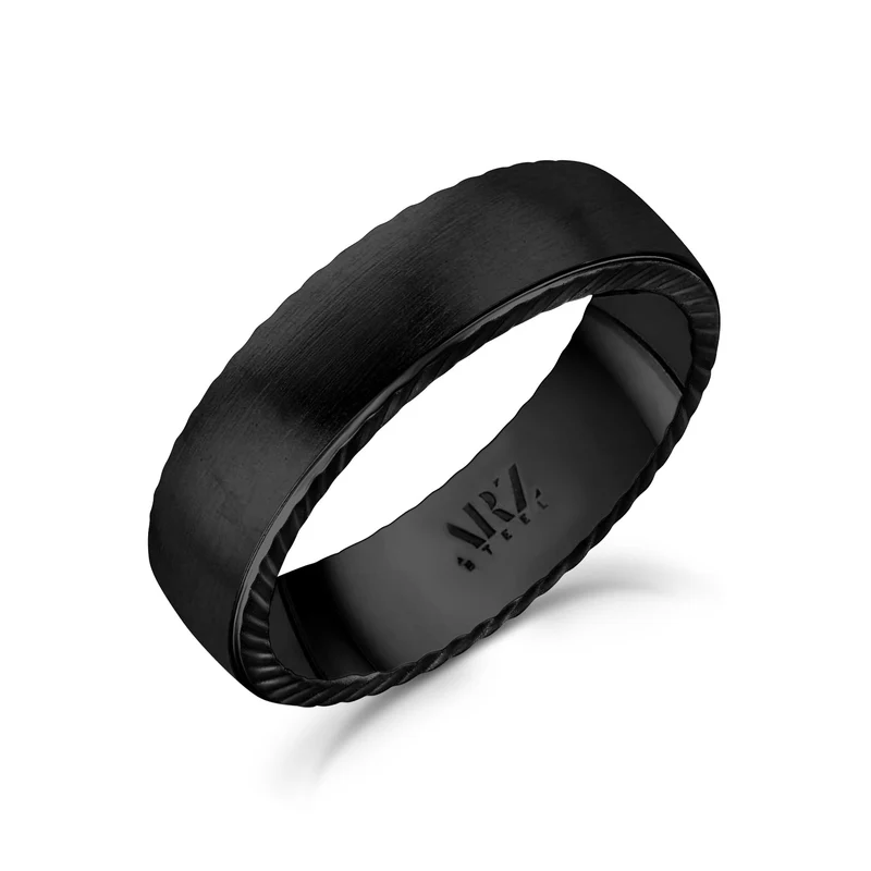 6mm mattes flaches Band