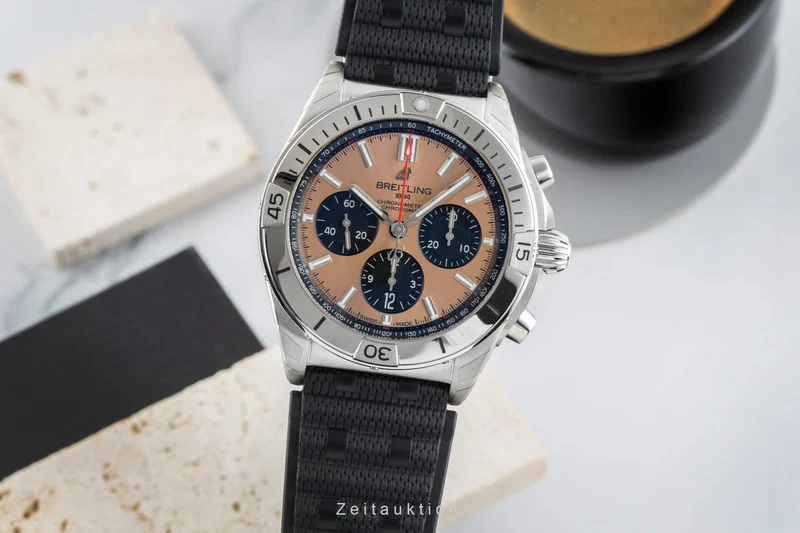 Breitling Chronomat chronograph steel automatic men's watch AB0134101K1S1 LP: 9000EUR [2603656]