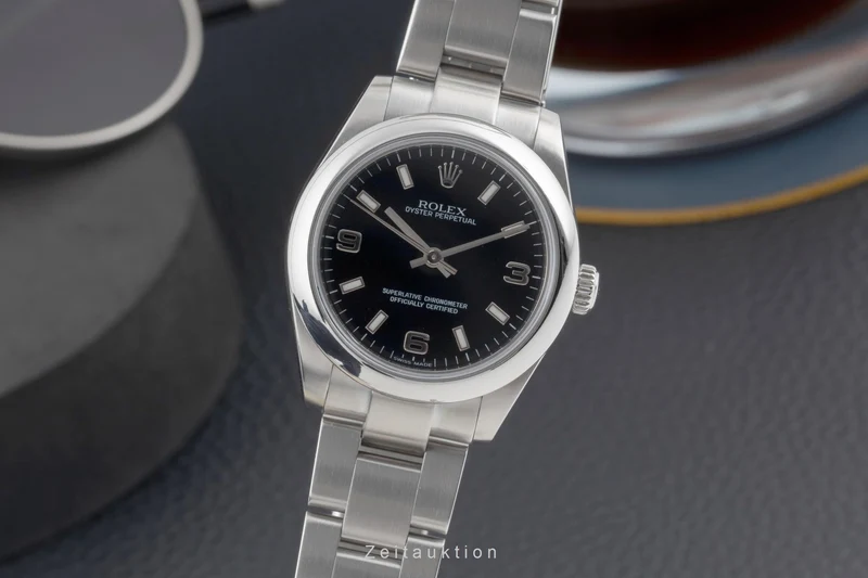 Rolex Oyster Perpetual steel automatic women's watch 177200 [2604340]