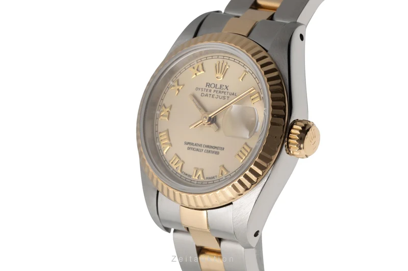 Rolex Lady Datejust steel / gold automatic women's watch 69173 Vintage [2604334]