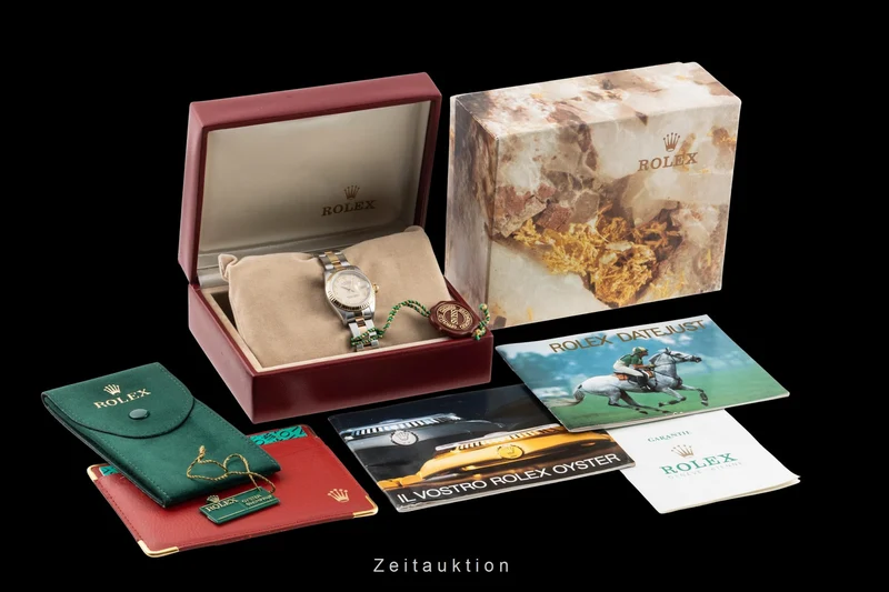 Rolex Lady Datejust steel / gold automatic women's watch 69173 Vintage [2604334]