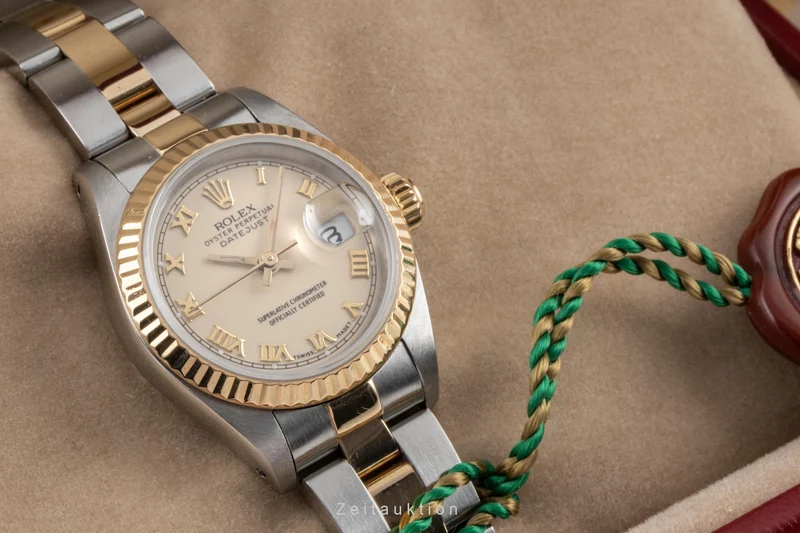 Rolex Lady Datejust steel / gold automatic women's watch 69173 Vintage [2604334]