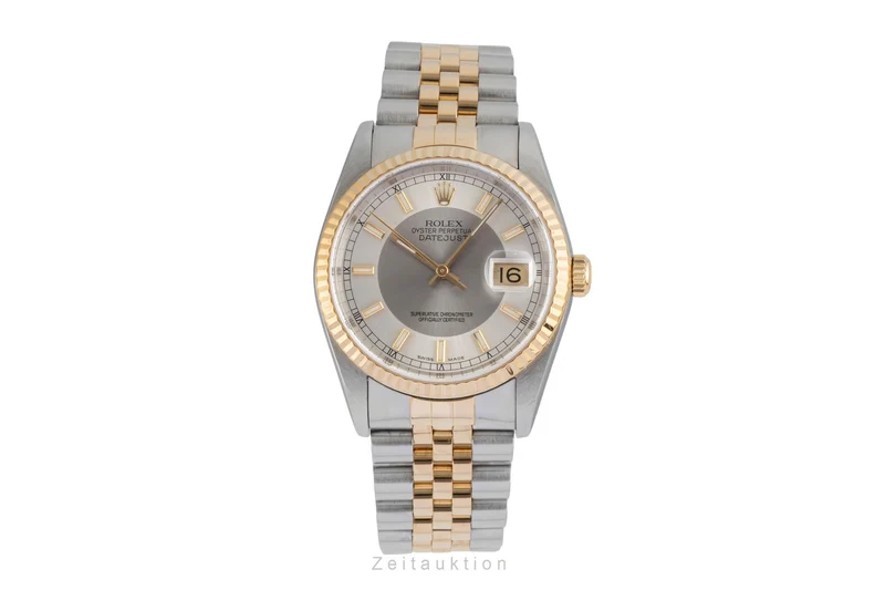 Rolex Datejust steel / gold automatic men's watch 16233 LP: 15350EUR [2604377]