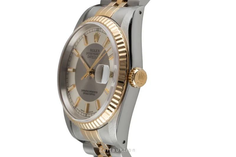 Rolex Datejust steel / gold automatic men's watch 16233 LP: 15350EUR [2604377]