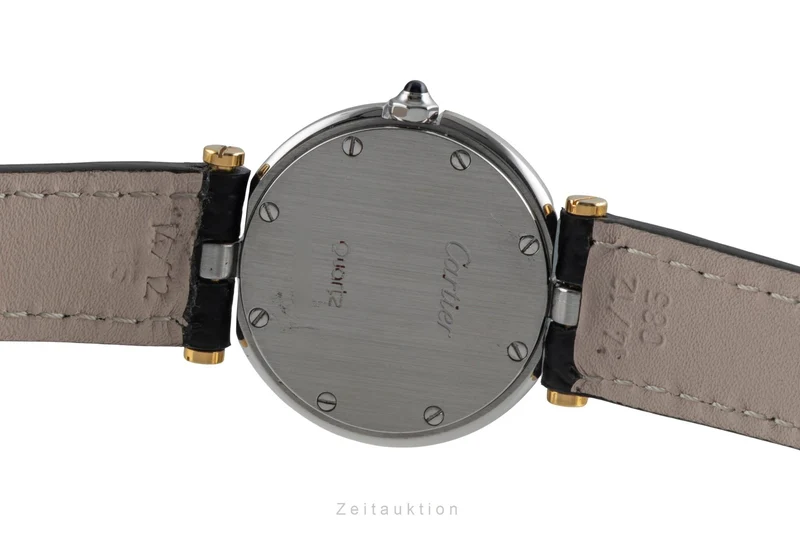 Cartier Santos Ronde steel / gold quartz women's watch 8191 [2604416]