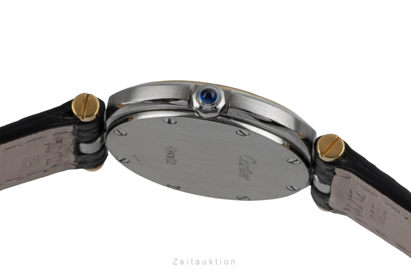 Cartier Santos Ronde steel / gold quartz women's watch 8191 [2604416]