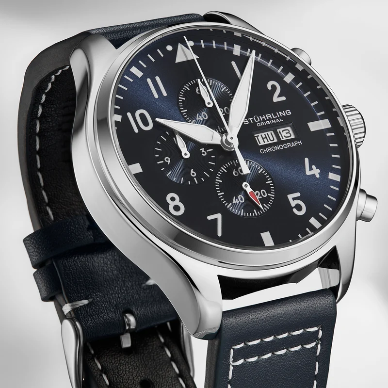 Stührling Navigator Chrono 4075 Men's 43mm