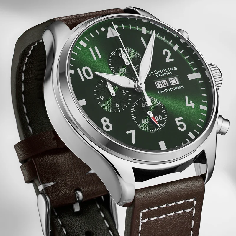 Stührling Navigator Chrono 4075 Men's 43mm