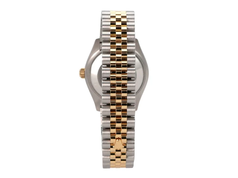 Rolex Datejust 31 Oystersteel Gelbgold 278273 Dark Grey R Diamant Jubile-Band