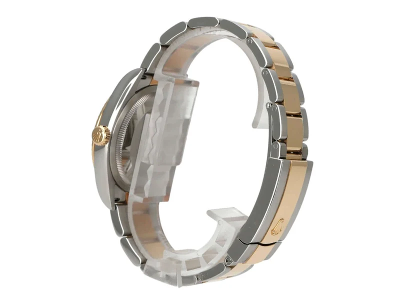 Rolex Datejust 36 Oystersteel Gelbgold 126233 Golden Palmenmuster