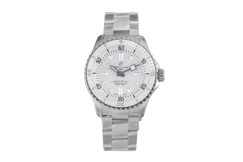 Breitling Superocean steel automatic women's watch A17377211A1A1 LP: 5650EUR [2604539]