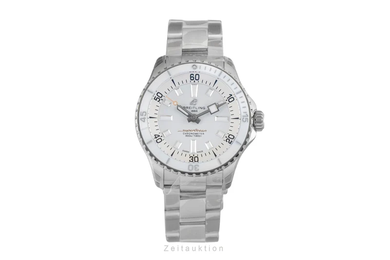 Breitling Superocean steel automatic women's watch A17377211A1A1 LP: 5650EUR [2604539]