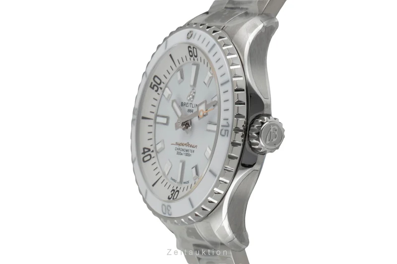 Breitling Superocean steel automatic women's watch A17377211A1A1 LP: 5650EUR [2604539]