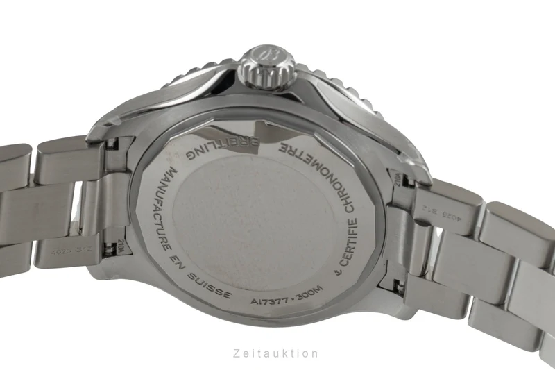 Breitling Superocean steel automatic women's watch A17377211A1A1 LP: 5650EUR [2604539]