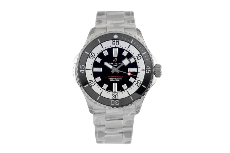 Breitling Superocean steel automatic men's watch A17378211B1A1 LP: 5750EUR [2604554]