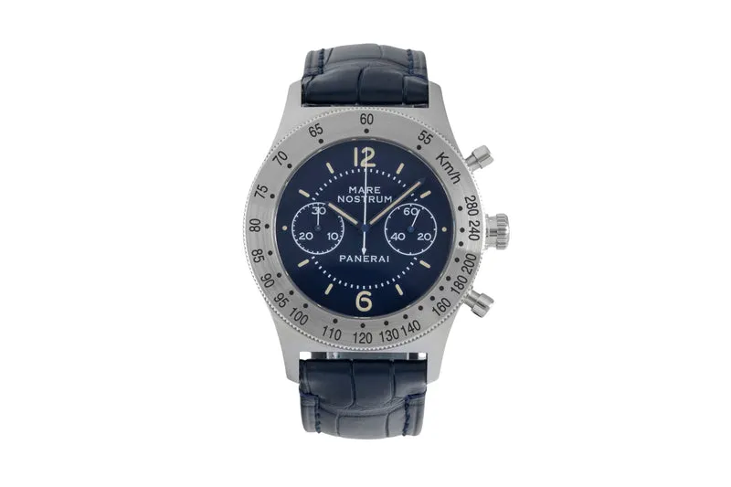 Panerai Mare Nostrum chronograph steel manual winding men's watch PAM00716 Limited [2604442]