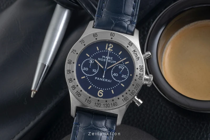 Panerai Mare Nostrum chronograph steel manual winding men's watch PAM00716 Limited [2604442]