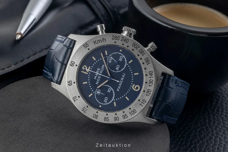 Panerai Mare Nostrum chronograph steel manual winding men's watch PAM00716 Limited [2604442]