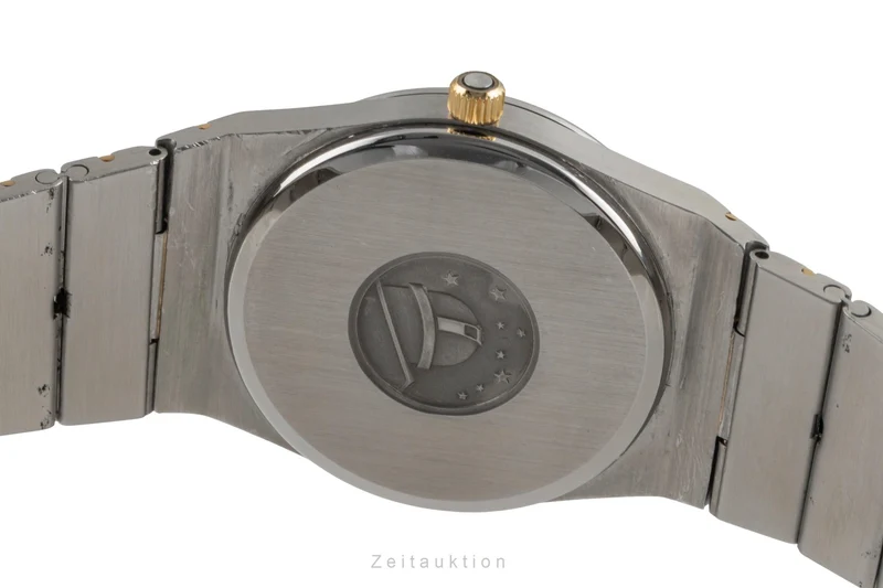 Omega Constellation steel / gold quartz men's watch 195.0007 , 395.0803 Vintage [2604071]