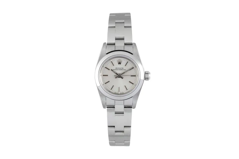 Rolex Oyster Perpetual steel automatic women's watch 76080 [2604468]