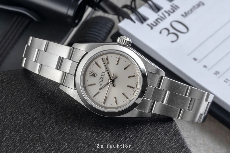 Rolex Oyster Perpetual steel automatic women's watch 76080 [2604468]