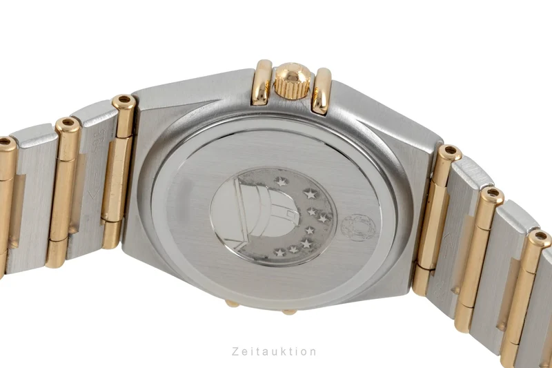 Omega Constellation steel / gold quartz women's watch 1272.75.00 [2603779]