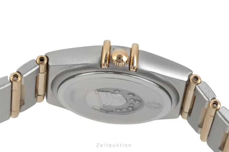 Omega Constellation steel / gold quartz women's watch 1272.75.00 [2603779]