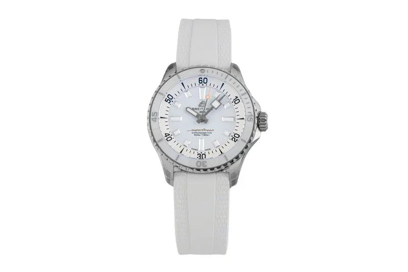 Breitling Superocean steel automatic women's watch A17377211A1S1 LP: 5450EUR [2604543]