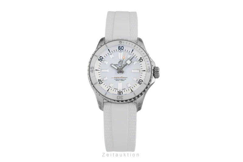 Breitling Superocean steel automatic women's watch A17377211A1S1 LP: 5450EUR [2604543]