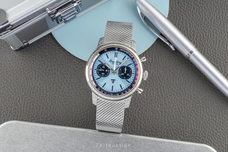 Breitling Top Time chronograph steel automatic men's watch AB01764A1C1A1 LP: 7800EUR [2604553]