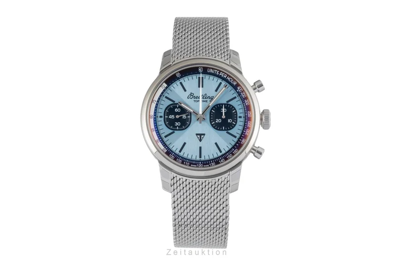 Breitling Top Time chronograph steel automatic men's watch AB01764A1C1A1 LP: 7800EUR [2604553]