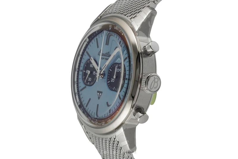 Breitling Top Time chronograph steel automatic men's watch AB01764A1C1A1 LP: 7800EUR [2604553]