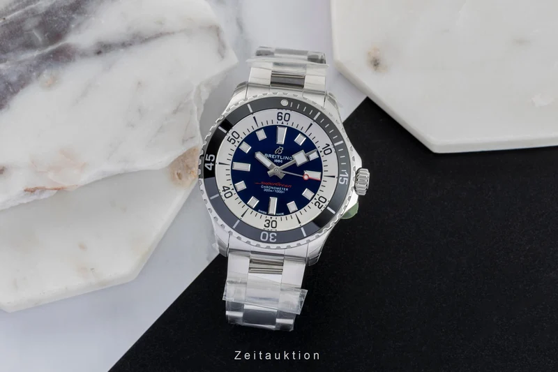 Breitling Superocean steel automatic men's watch A17376211C1A1 LP: 5750EUR [2604547]