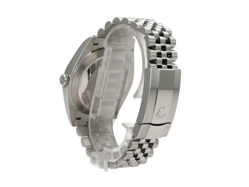 Rolex Datejust 41 Edelstahl 126300 Blau Jubile-Band