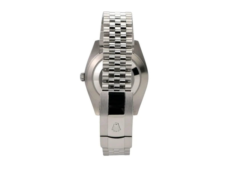 Rolex Datejust 41 Edelstahl 126300 Rhodium Römisch Jubile-Band