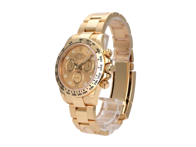 Rolex Cosmograph Daytona Gelbgold 116508 Champagner Diamant