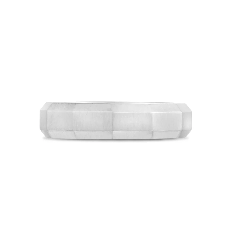 5 mm mattiertes facettiertes Band