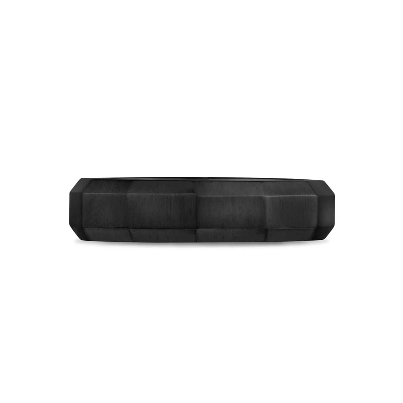5 mm mattiertes facettiertes Band