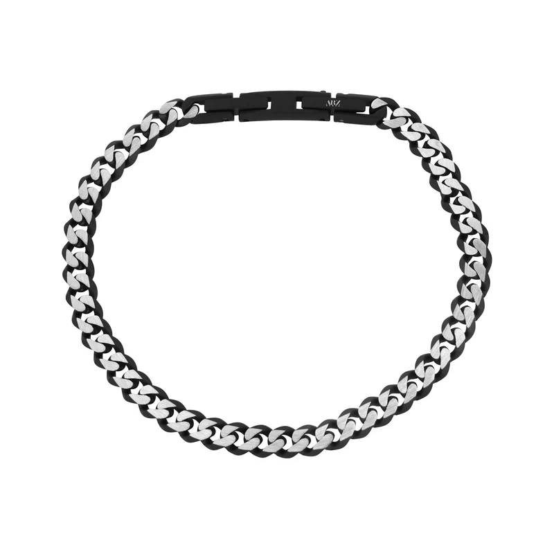 5mm zweifarbiges kubanisches Gliederarmband