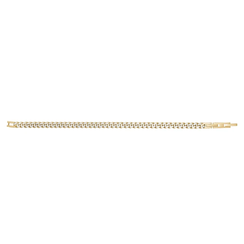 5mm zweifarbiges kubanisches Gliederarmband
