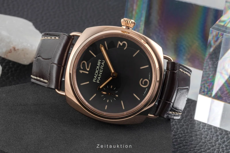 Panerai Radiomir 18 ct red gold manual winding men's watch PAM00439 [2604302]