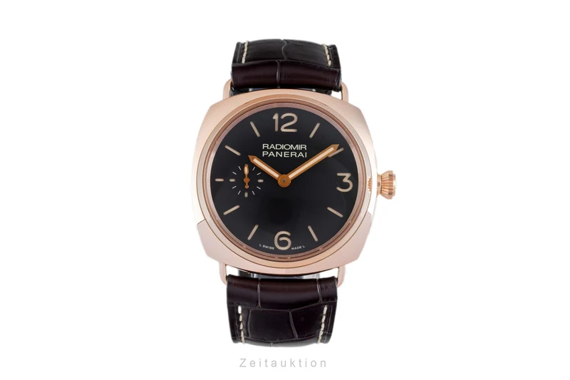 Panerai Radiomir 18 ct red gold manual winding men's watch PAM00439 [2604302]