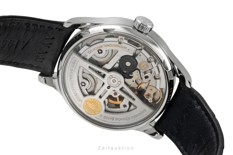 IWC Portugieser steel automatic men's watch IW500704 LP: 14000EUR [2604487]