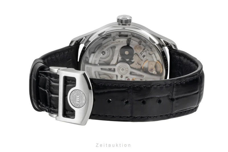 IWC Portugieser steel automatic men's watch IW500704 LP: 14000EUR [2604487]